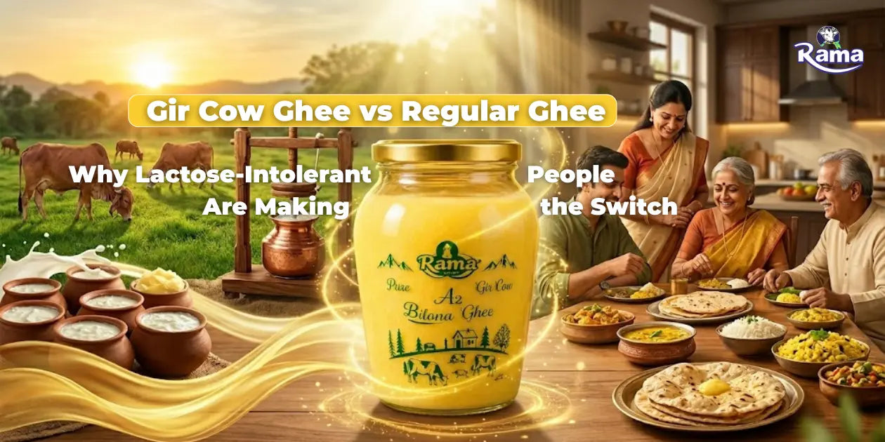 Gir Cow Ghee vs Regular Ghee: Why Lactose-Intolerant People Are Making the Switch